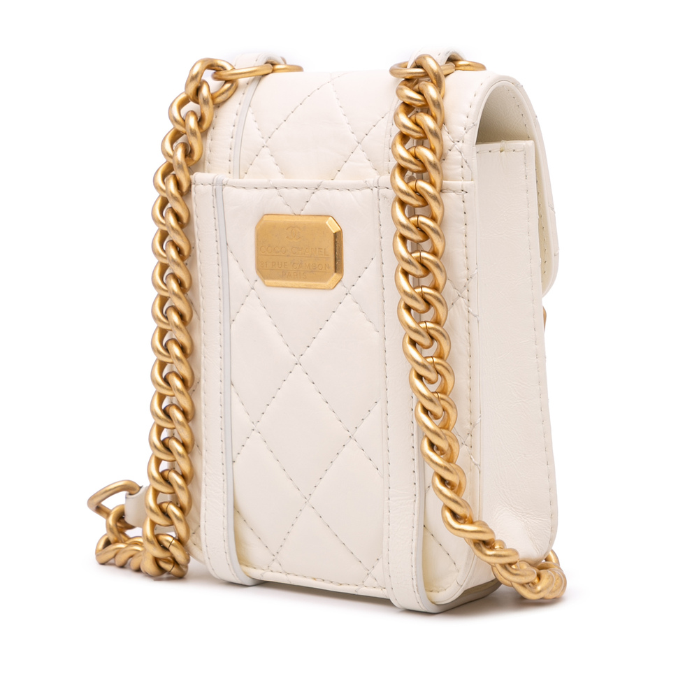 Pre-Loved Chanel Mini Aged Calfskin City School Flap - Picture 2 of 12